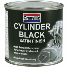 Granville Cylinder Black Satin