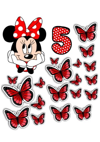 Mini mouse edible - mini,