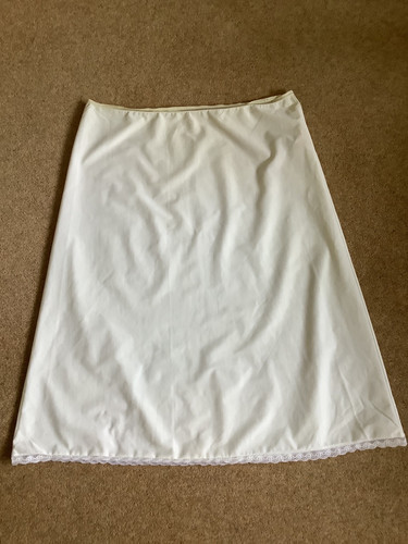 Vintage petticoat slip white - slip,