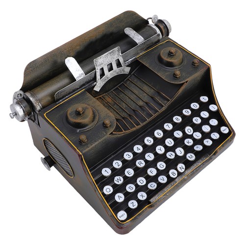 Retro typewriter model - typewriter,