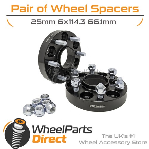 Bolt wheel spacers - bolt-on, (4)