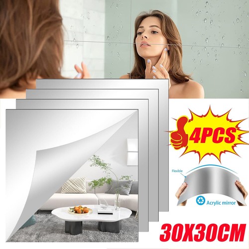 Plastic wall mirror - mirror, tiles