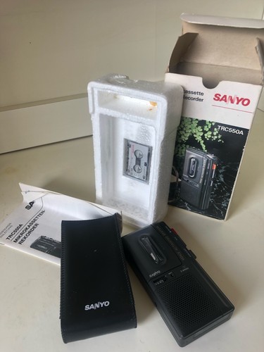 Sanyo trc 550 micro cassette - trc-550,
