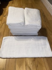 Bundle of White Towels 100%