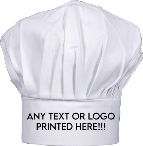 Personalised chef hat custom - personalised, hat,