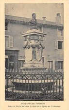 CPA 71 ROMANECHES THORINS RACLET STATUE