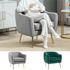 Velvet Tub chair, Luxury