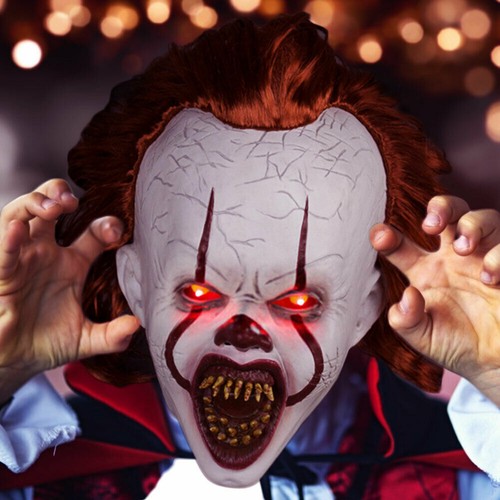 Latex mask horror split - horror,