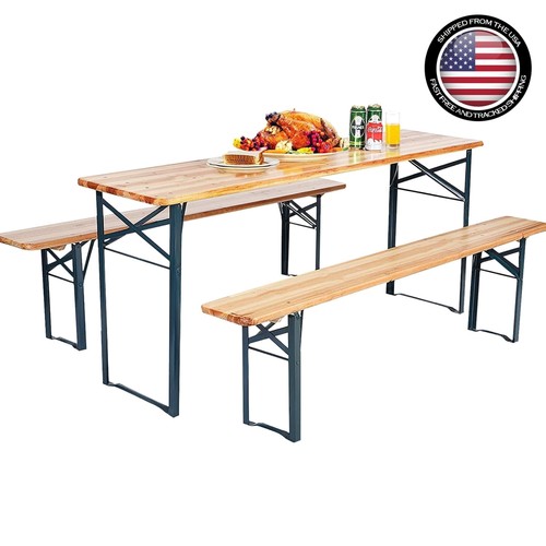Folding outdoor picnic table - folding,