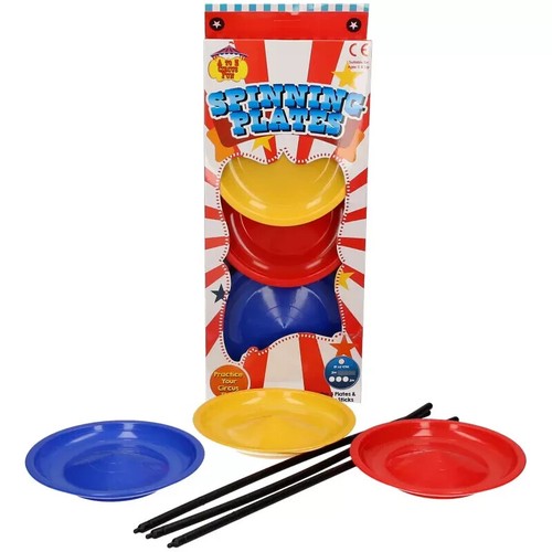 Spinning circus plates - spinning,