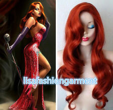 Copper Red Jessica Rabbit Wavy