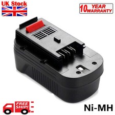 4x 4.8Ah Battery 18V for Black