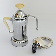 VINTAGE LIVIA 200 CHROME COFFEE MAKER PERCOLATOR c1950