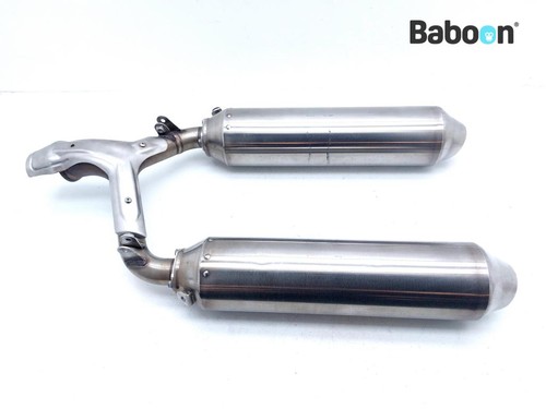Exhaust muffler set original - muffler,