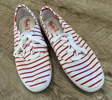 keds size 7 red white. Worn briefly inside only.