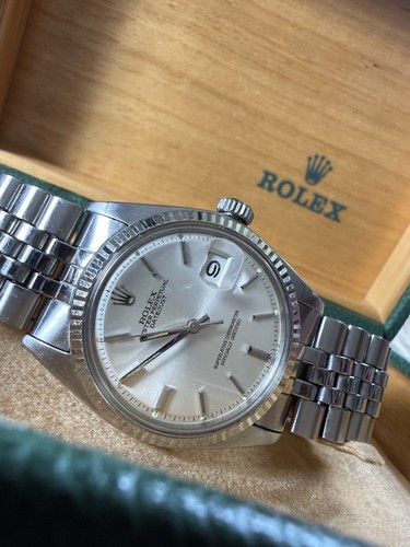 Vintage steel white gold - steel, &