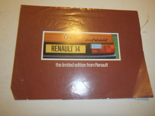 Renault safrane brochure - 14,