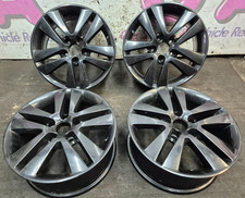 2014 VAUXHAL MERIVA B SET OF 16" 5 STUD ALLOY WHEELS 10-17
