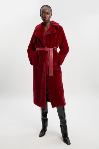 Karen millen faux - millen, fur