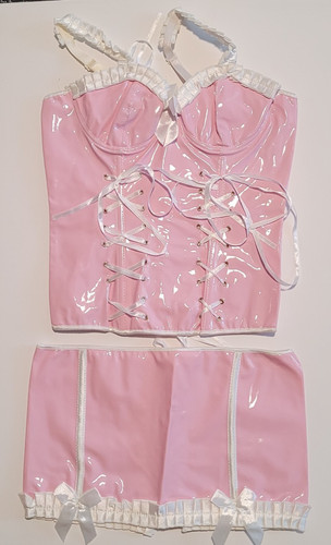 Women pink white pvc - women,