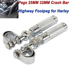 Motorcycle Highway Foot Pegs For Harley Touring Sportster XL Softail Dyna