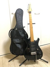 Aria Pro II RS Wildcat 1986 Floyd Rose SSH Black w/ Tremolo Arm ＆ Gig Bag