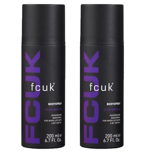 Fcuk vintage mens bodyspray - fcuk,