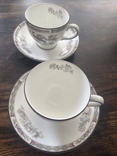 2 Wedgwood Kutani Crane Bone