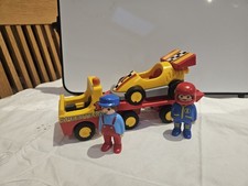 Playmobil 1.2.3 Racing Car &