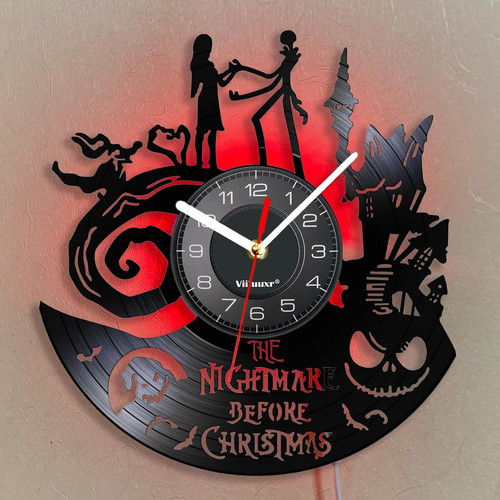Inch vinyl wall clock - wall,