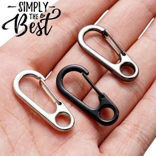 Small carabiner clip heavy - small,