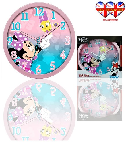 Minnie mouse wall clock - minnie,