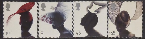2001 stamp set hats by - 2001,
