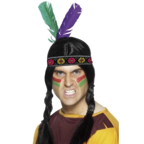 Native indian feathered - indian,