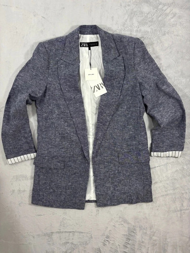 Zara linen roll sleev - zara, roll-up