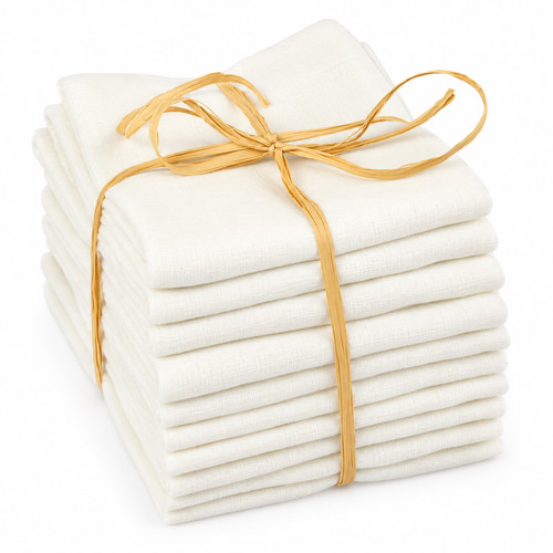 White baby muslins - 20,