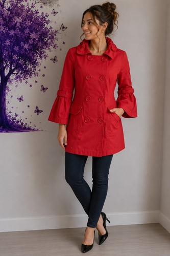 Red jacket misbehave vintage - red,