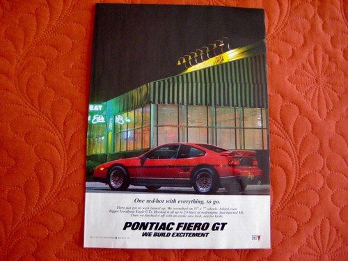1985 pontiac fiero - 1985,