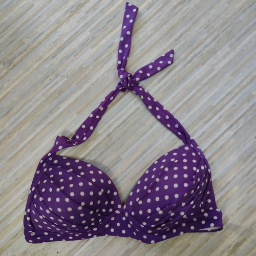 Purple white polka dot - polka,