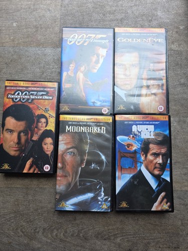 Bundle james bond 007 vhs - of,