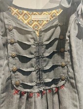 Odd Molly Pinafore Pinstripe