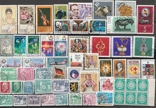 Lot stamps gdr rda - stamps,