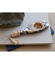 Wooden Maamoul Mold with Embroidery – Traditional Pastry Press from Jordan