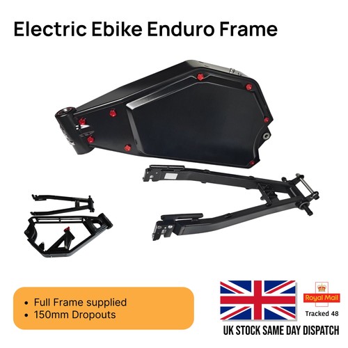 Full suspension enduro ebike - suspension,