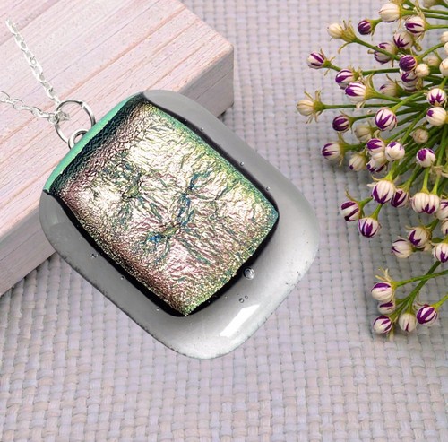 Sale handmade glass pendant - glass,