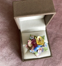 Vintage China Flower Pansy