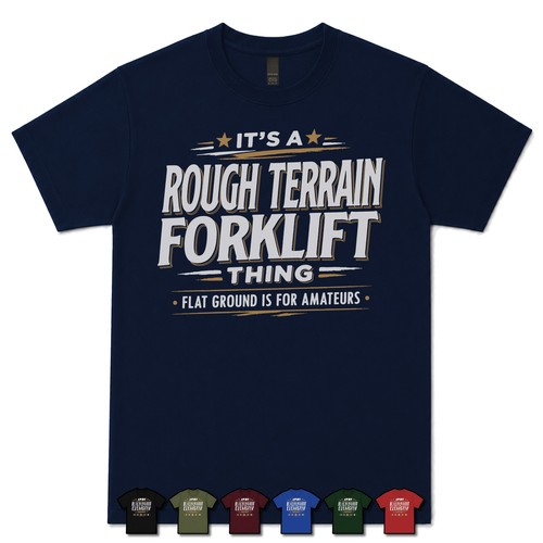 Rough terrain forklift - it's,
