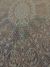 Vintage White floral patterned