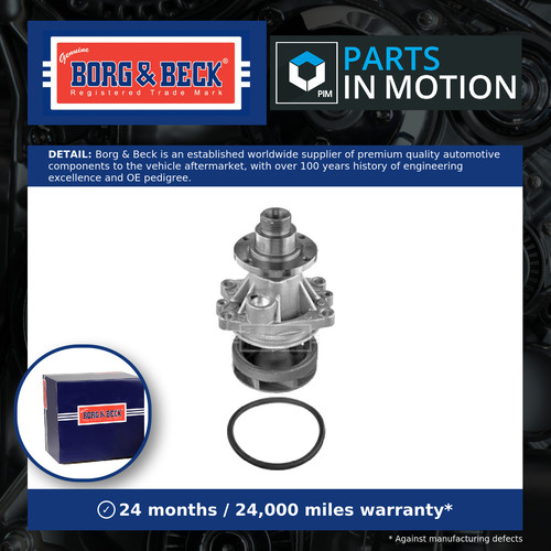 Water pump bwp1588 borg - pump,