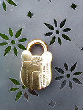 VINTAGE ANTIQUE BRASS CHUBB